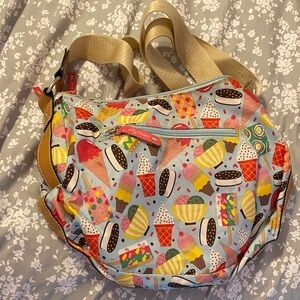 Lily Bloom Ice Cream and Treats Shoulder Bag